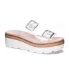 CHINESE LAUNDRY BEACHY SURFS UP SANDAL IN CLEAR
