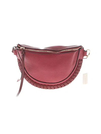 Pre-owned Chinese Laundry Belt Bag In Burgundy