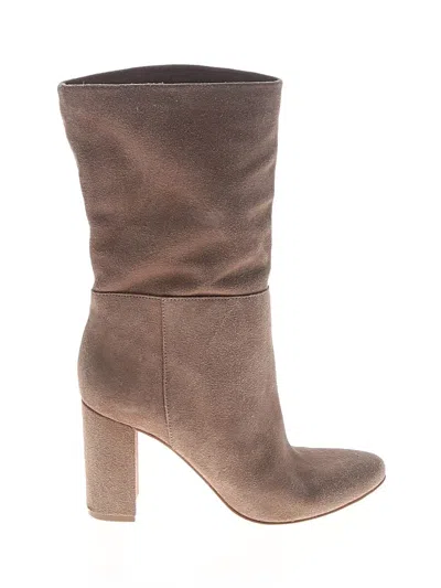 Pre-owned Chinese Laundry Boots In Brown