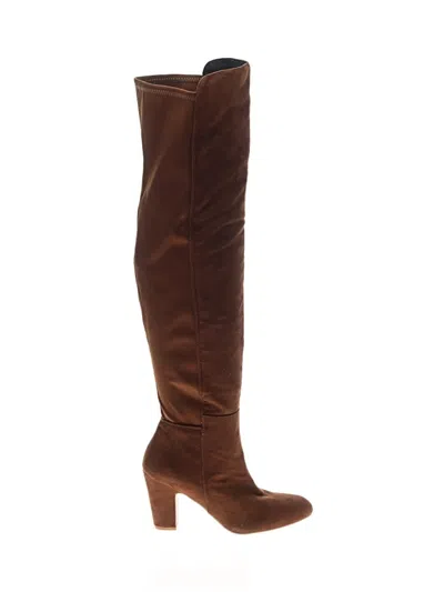 Pre-owned Chinese Laundry Boots In Brown