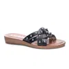 Chinese Laundry Cassie Aspiring Sandal In Black In Black