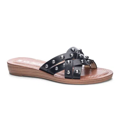 Chinese Laundry Cassie Aspiring Sandal In Black