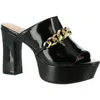 Chinese Laundry Ditzy Womens Chain Peep Toe Mules