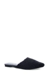 Chinese Laundry Easton Mule In Black Faux Fur