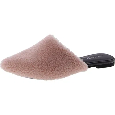 Chinese Laundry Easton Womens Slip On Pointed Toe Slides In Pink