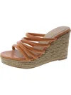 Chinese Laundry Eleana Womens Faux Leather Slides Espadrilles In Multi