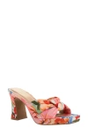 Chinese Laundry Gwinn Platform Slide Sandal In Red Multi
