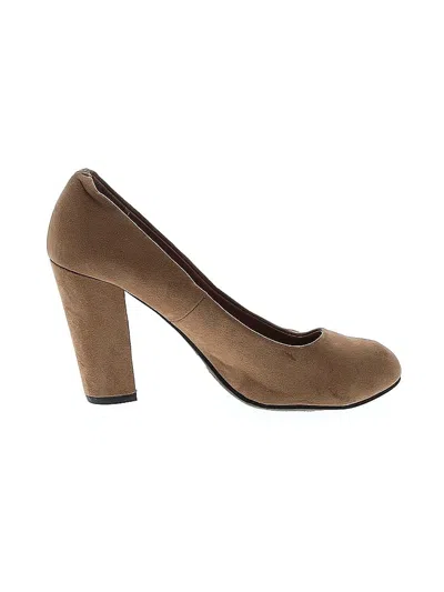 Pre-owned Chinese Laundry Heels In Brown