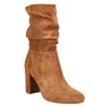 Chinese Laundry Kipper Split Suede Boot In Honey Brown In Brown