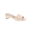 CHINESE LAUNDRY LANA SLIDE SANDAL IN CREAM