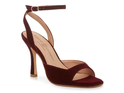 Chinese Laundry Lena Sandal In Burgundy