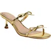 Chinese Laundry Maru Sandal In Gold