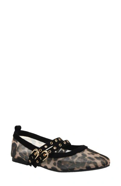 Chinese Laundry Match Set Mary Jane Flat In Natural/black