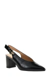 Chinese Laundry Menny Pointed Toe Slingback Pump In Black