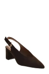 Chinese Laundry Menny Pointed Toe Slingback Pump In Brown