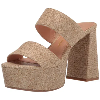 Chinese Laundry Nice Natural Nice-raffia-402 Women's In Brown