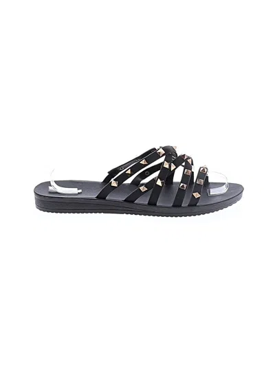 Pre-owned Chinese Laundry Sandals In Black