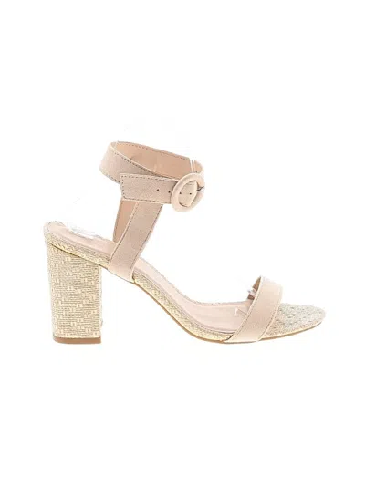 Pre-owned Chinese Laundry Sandals In Ivory