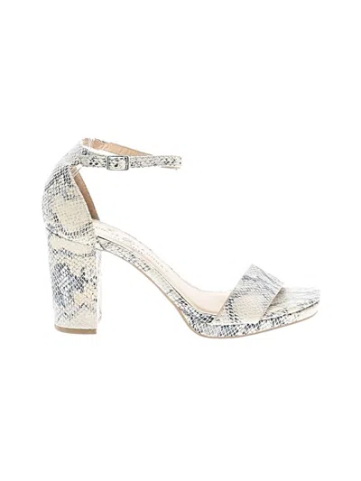 Pre-owned Chinese Laundry Sandals In Ivory