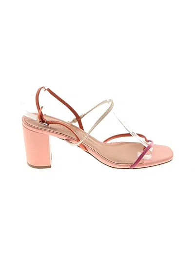 Pre-owned Chinese Laundry Sandals In Pink