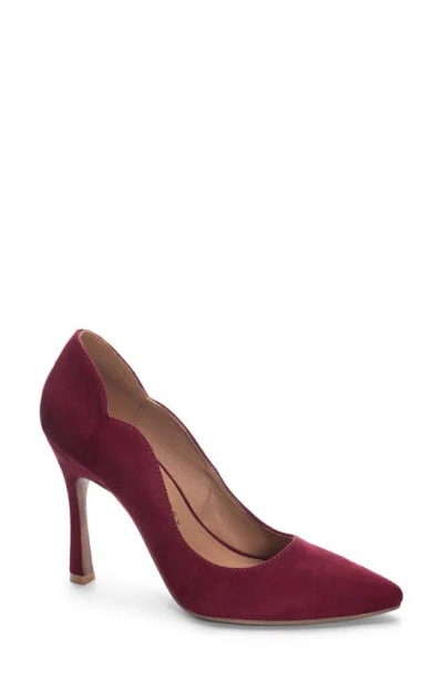 Chinese Laundry Spice Fine Pointed Toe Pump In Wine