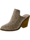 Chinese Laundry Springfield Womens Suede Slip On Mules In White