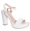 Chinese Laundry Women's Alanah Platform Heels In White In White