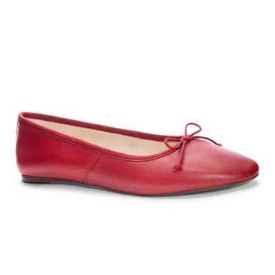 Chinese Laundry Women's Audrey Ballet Flat In Red In Multi