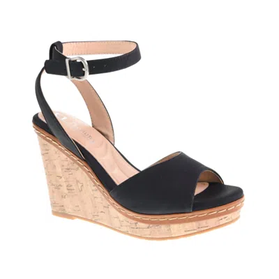 Chinese Laundry Women's Beaming Wedge Sandals In Black