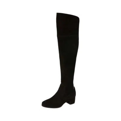 Chinese Laundry Women's Fame Boot In Split Suede Black