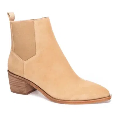 Chinese Laundry Women's Flip Bootie In Beige In Neutral