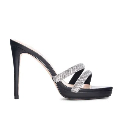 Chinese Laundry Women's Friendly Rhinestone Dress Sandal In Black