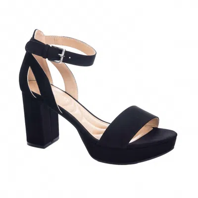 Chinese Laundry Women's Go On Block Dress Sandal In Black