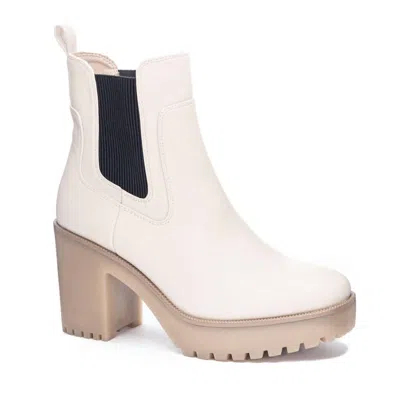 Chinese Laundry Women's Good Day Bootie In Cream