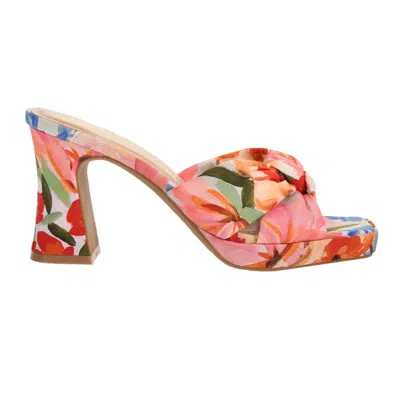 Chinese Laundry Women's Gwinn Platform Heels In Red Multi