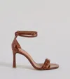 Chinese Laundry Women's Jasmine Heeled Sandal In Brown In Brown