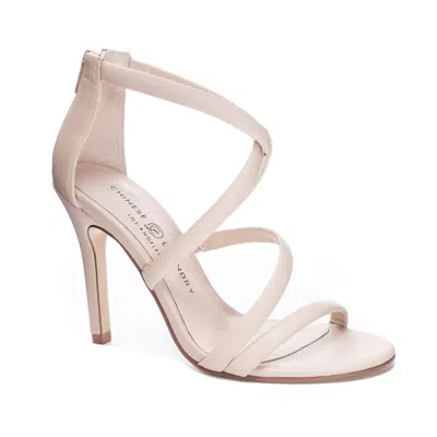 Chinese Laundry Women's Jillian Strappy Heel In Sand In Neutral