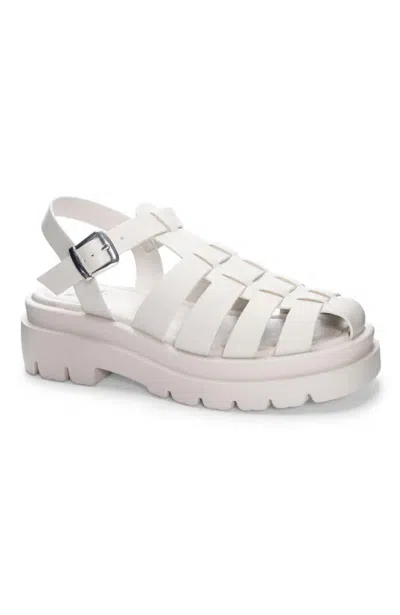 Chinese Laundry Women's Kingman Sandal In Bone In Beige
