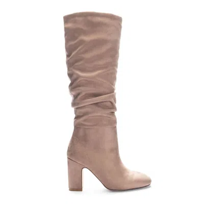 Chinese Laundry Women's Kipton Suede Boot In Taupe In Gray