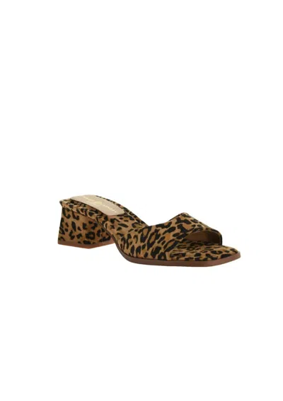 Chinese Laundry Women's Leopard Block Heel