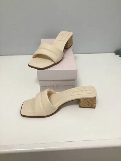 Chinese Laundry Women Lucianna Slide In Cream In White