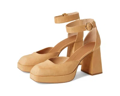 Chinese Laundry Women's Oaklen Heels In Nude Fine Suede In Multi