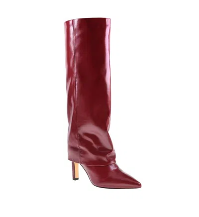 Chinese Laundry Women's Overlay Red Knee Boot