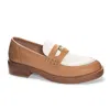 Chinese Laundry Women's Portal Casual Loafer In Bone/camel In Multi
