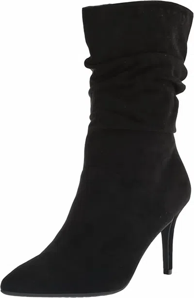 Chinese Laundry Women's Refine Fashion Boot In Suede Black In Multi