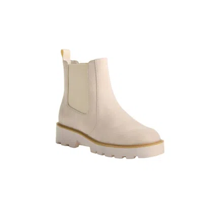 Chinese Laundry Women's Rev Double Gore Bootie In Beige In Neutral