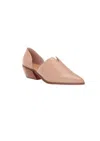 Chinese Laundry Women's Slid On Flat Ankle Bootie In Tan