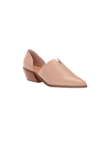 Chinese Laundry Women's Slid On Flat Ankle Bootie In Tan