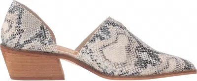 Chinese Laundry Women's Snake Skin Bootie In Cream In Multi