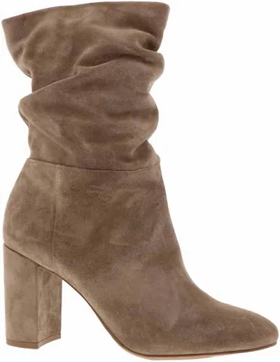 Chinese Laundry Women's Suede Leather Kipper Bootie In Taupe